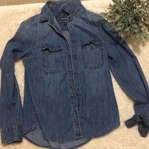 Express jean shirt size xs